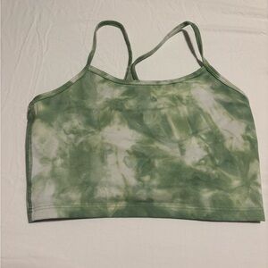 Aerie Green Tie-Dye Bralette